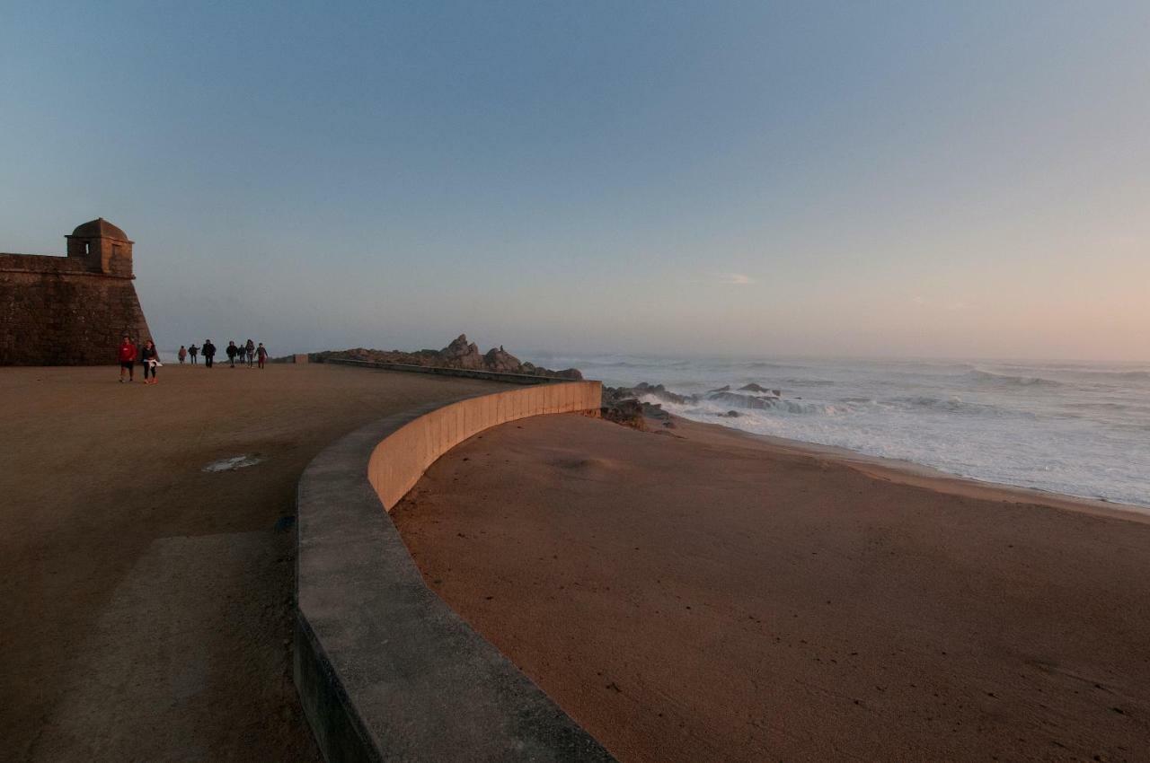 Cozy Beach Front With Rooftop Vila do Conde Exterior foto