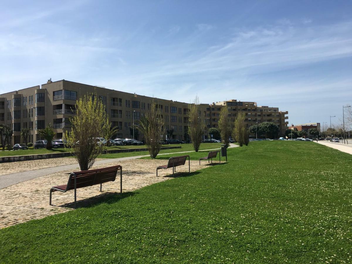 Cozy Beach Front With Rooftop Vila do Conde Exterior foto