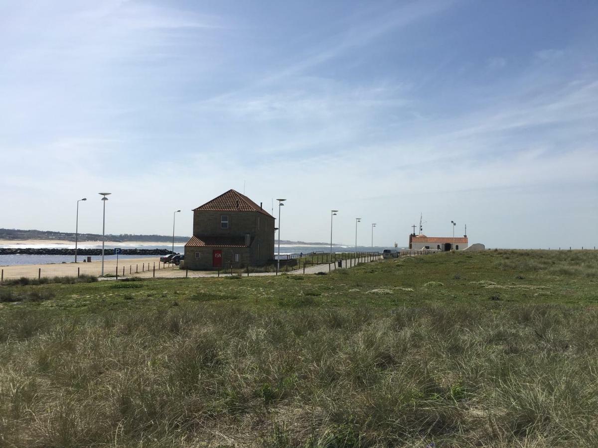 Cozy Beach Front With Rooftop Vila do Conde Exterior foto