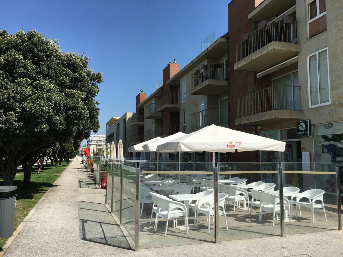 Cozy Beach Front With Rooftop Vila do Conde Exterior foto